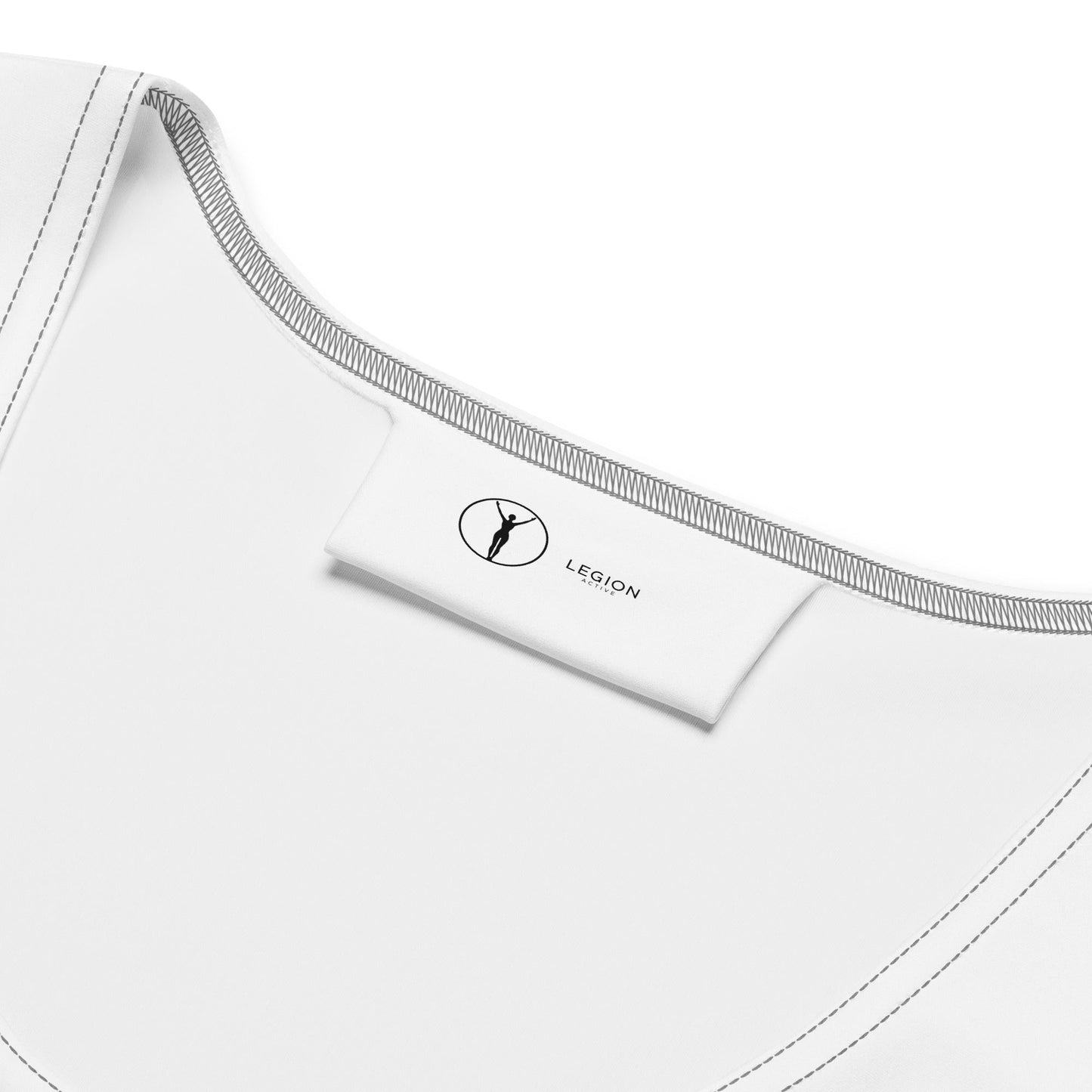 Origin Crop Top Bianco | Legion Active | Legion Active - Abbigliamento Sportivo Premium