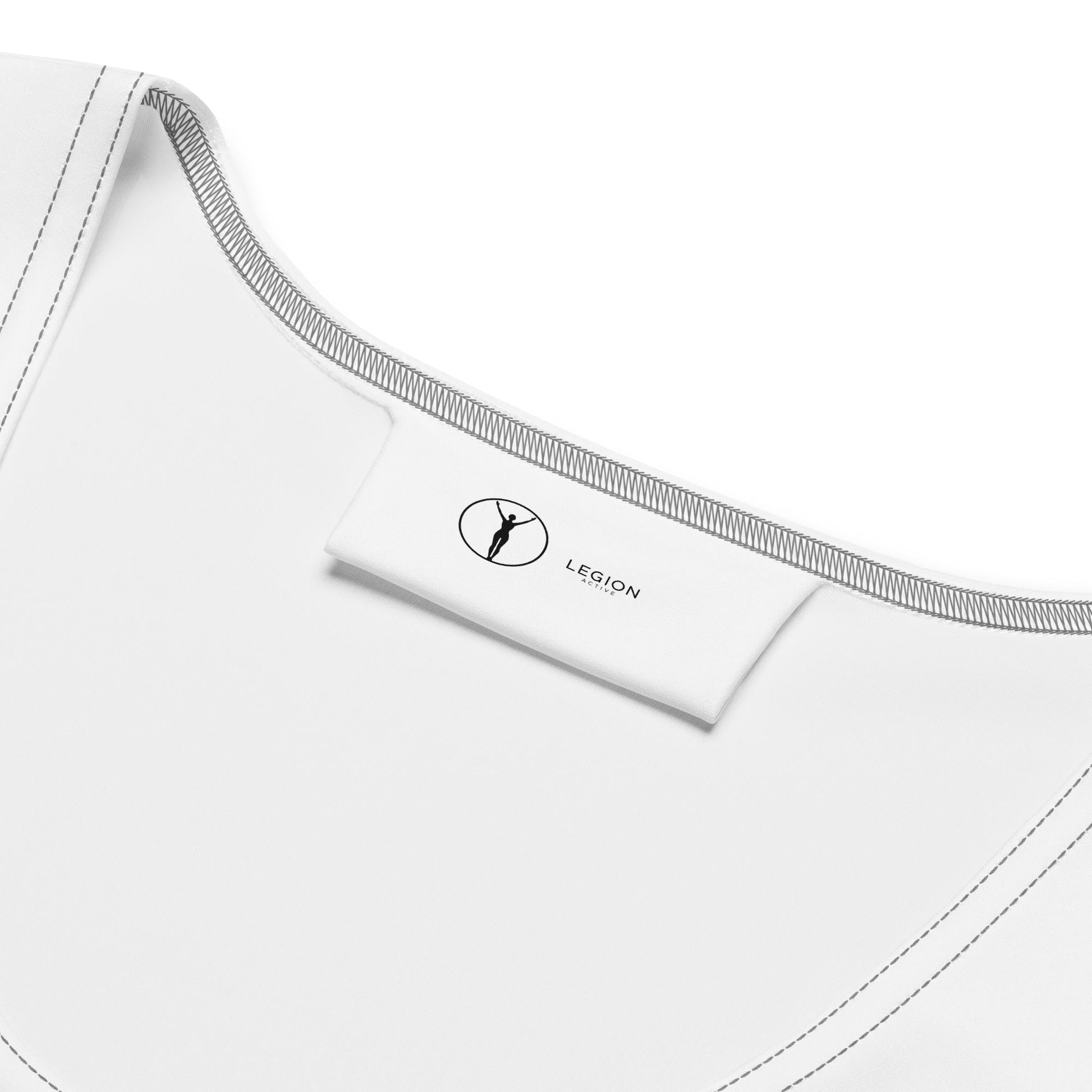 Origin Crop Top Bianco | Legion Active | Legion Active - Abbigliamento Sportivo Premium