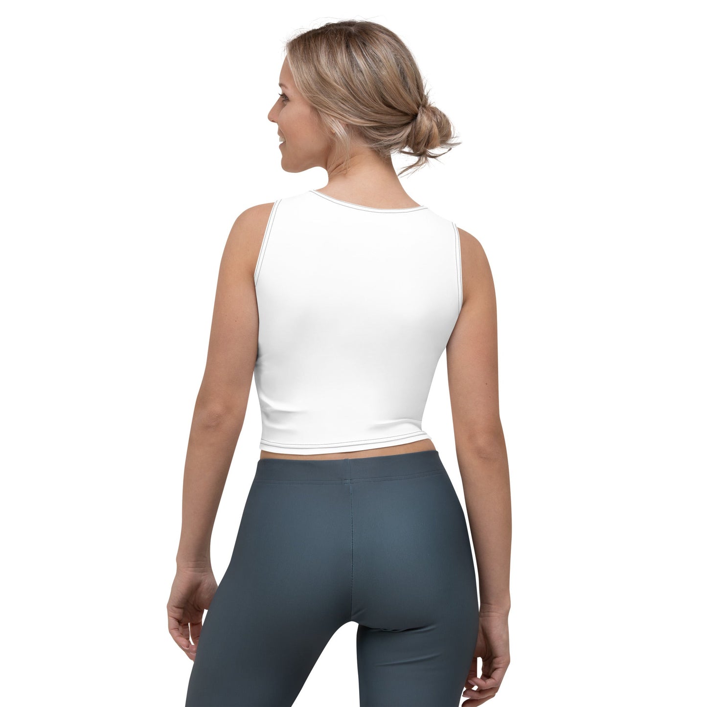 Origin Crop Top Bianco | Legion Active | Legion Active - Abbigliamento Sportivo Premium