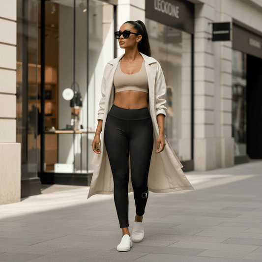 Leggings Yoga Neri Premium | Legion Active - Abbigliamento Sportivo Premium