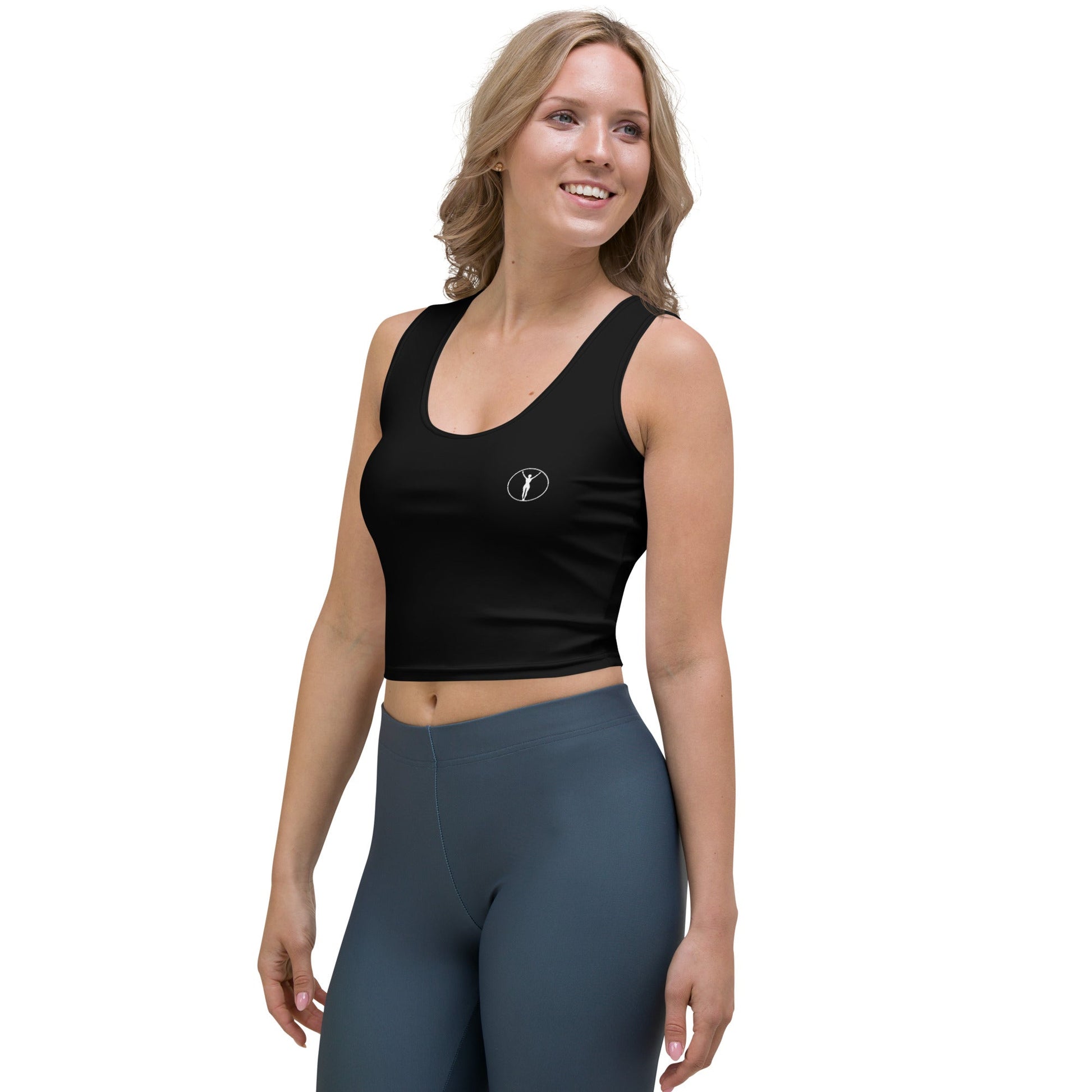 Origin Crop Top Nero | Legion Active | Made - to - Order | Legion Active - Abbigliamento Sportivo Premium