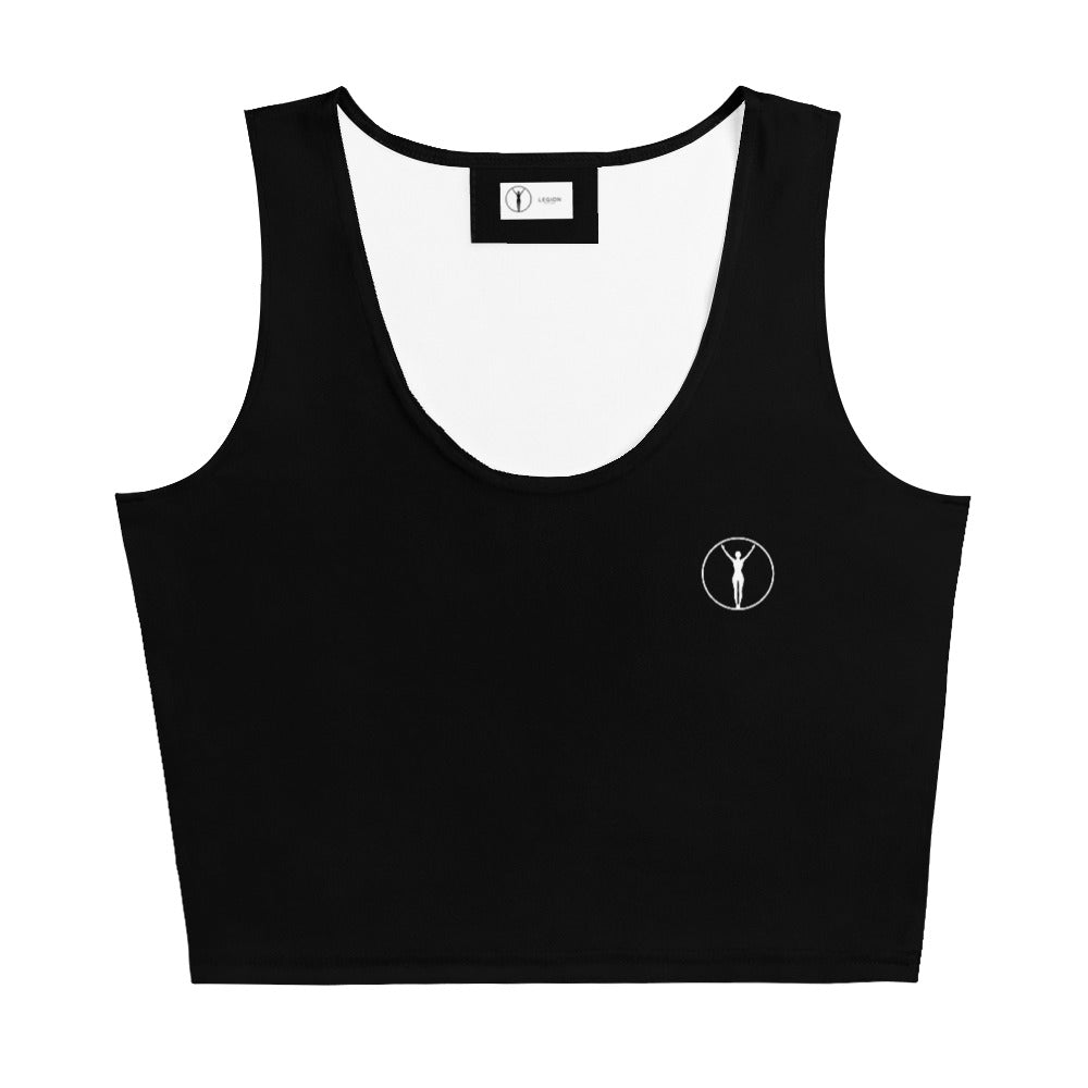 Origin Crop Top Nero | Legion Active | Made - to - Order | Legion Active - Abbigliamento Sportivo Premium