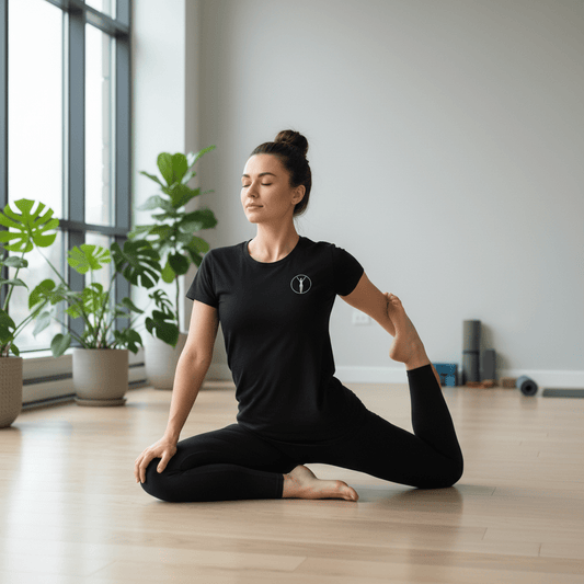 Legion Active Origin Logo Bianco Tee | Athletic Unisex Apparel | Legion Active - Abbigliamento Sportivo Premium