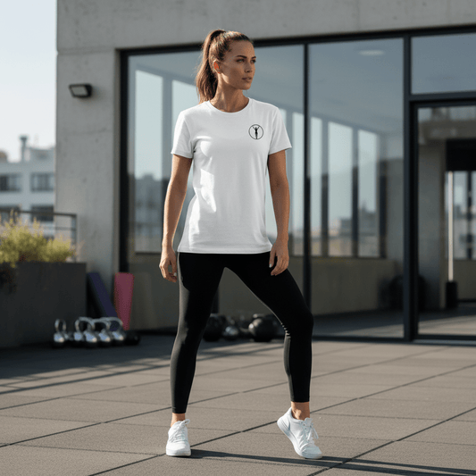 T-shirt Premium Unisex Legion Active Origin | Bella Canvas 3001 | Logo Nero | Legion Active - Abbigliamento Sportivo Premium